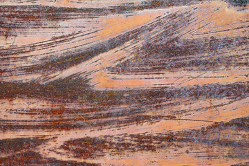 Obraz premium Rusty metall texture old and scratched with old paint