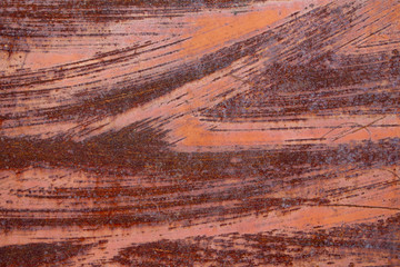 Rusty metall  texture old and scratched with old paint
