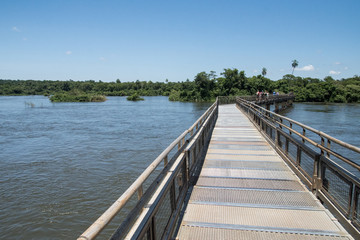 Naklejka premium Brown River