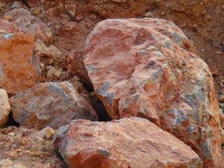 Quarry in the mountains