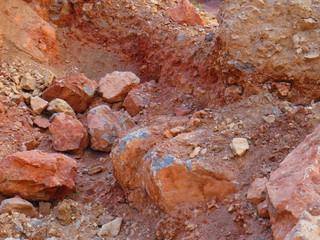 Quarry in the mountains