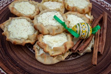 Greek easter cheese pies calicouna
