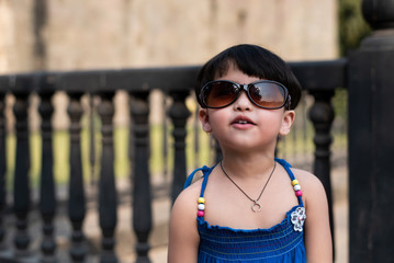 Little Girl in Sunglasses/Cute