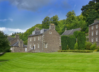 New Lanark is a village on the River Clyde, 25 miles (40 km) southeast of Glasgow. It was founded...