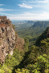 Fototapeta na wymiar View from Gods window, Panorama Route, South Africa
