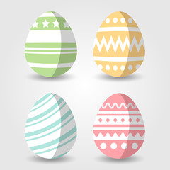 easter egg illustration vector