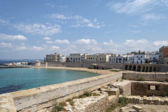 Italia Puglia Città di Gallipoli il borgo antico