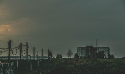 Obraz premium City district