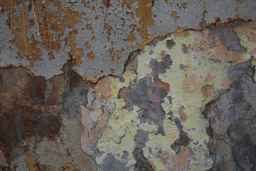 Fototapeta premium Seamless old wall texture. Grunge. Antique. Texture of old plaster and paint of different colors