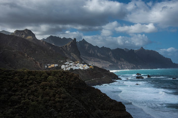 Fototapeta na wymiar Almasiga beach. Tenerife islans, Spain