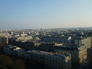 Naklejka premium fog in paris