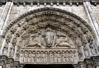 Chartres Cathedral, france, sculpture, statue, church, architecture, religion, gothic, building,...