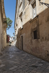 Italia Puglia Lecce vicolo Sotterranei