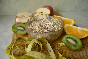  fruit and oatmeal for diet