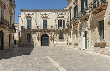 Italia Puglia Lecce piazza
