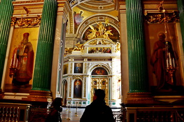 St.Petersburg cathedrals and churches of Russia