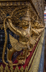 Thai golden statues