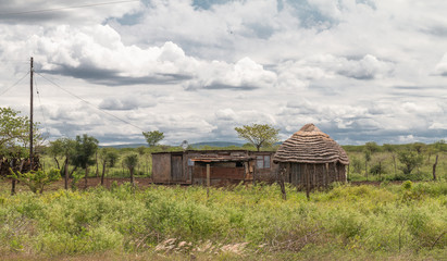 Typically traditional home, Swaziland