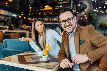 Unfaithful young man