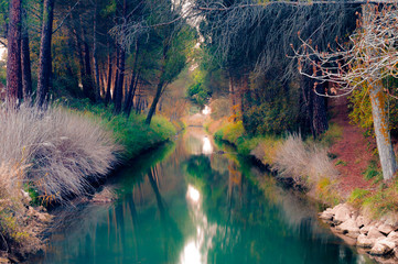 Canal del Duero cruzando el Puente de Hinojo © Nacho Vegas