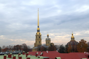 St.Petersburg cathedrals and churches of Russia