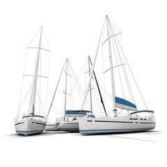 Sailboats and sketches