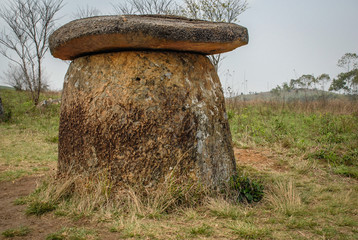 The Plains of Jars,archaeological site,near Phonsovan,Laos