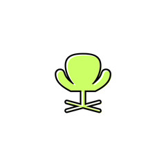 Chair vector icon