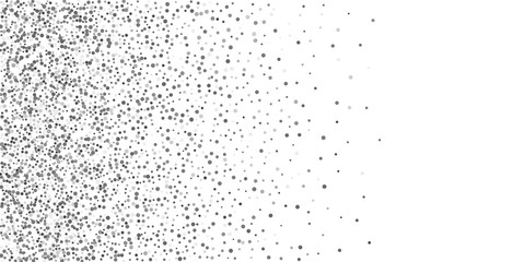 Silver glitter confetti