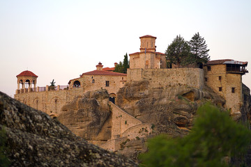 Varlaam Monastery in the morning light, Meteora