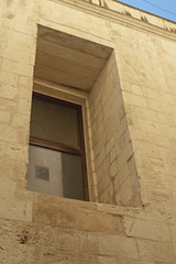Italia Puglia Lecce finestrone particolare spessore muro