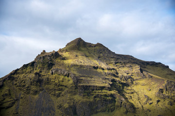 Hiking around Skogafoss