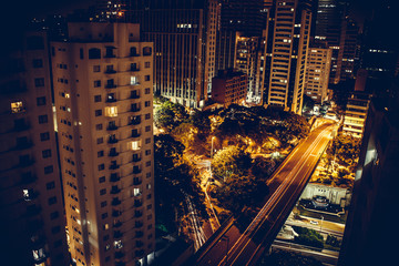 Fototapeta premium As cores da área paulistana