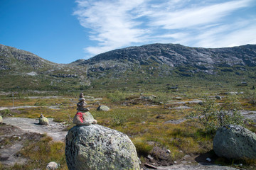 Hiking to the Trolltunga