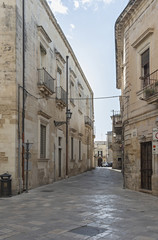 Italia Puglia Lecce vicolo