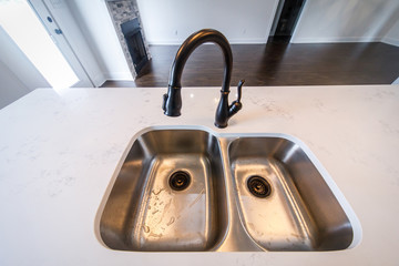 Modern new Construction Stainless Sink