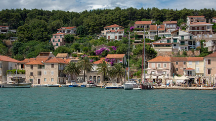 iew across Jelsa harbour