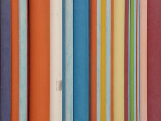 Farbige Rohre, Textur