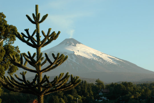 Volcano Villarrica,, Chile