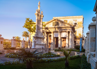 Obraz premium El Templete in Old Havana, a colonial monument marking the site of the city foundation