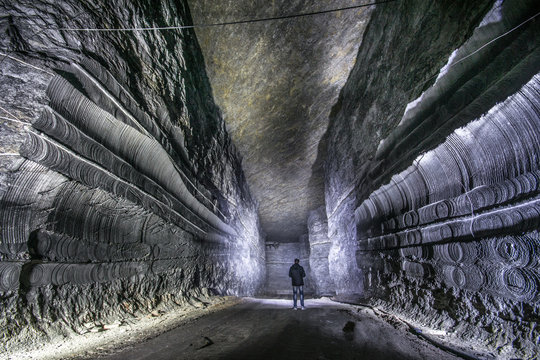 Underground mines. Ukraine, Donetsk