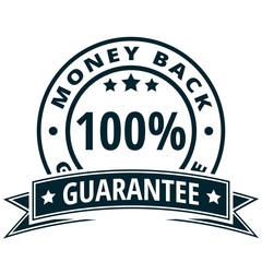 100% Money Back Guarantee illustration