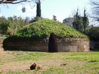 Etrusian Necropolis, Banditaccia, Italy