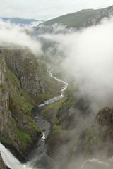 Voringsfoss Waterfall - Eidjfrod - Norway