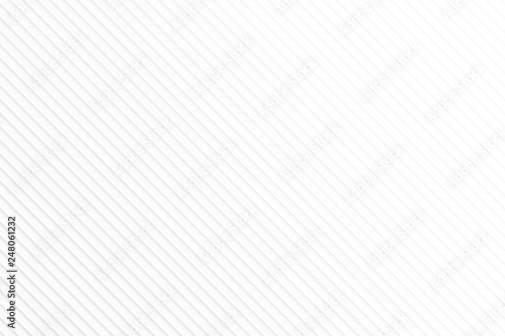 Aufkleber monochrome geometric pattern of light gray diagonal lines on white. simple abstract background. slig