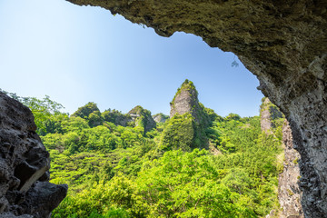 大不動岩屋からの眺め