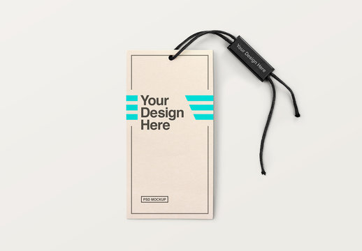 Hanging Tag Mockup