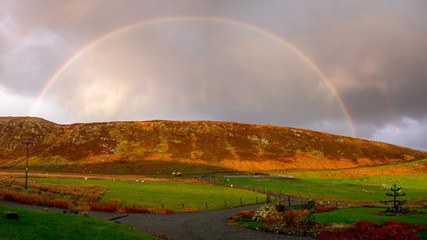 The Landscape around Neist Point Lighthouse, Isle of Skye, Scotland, United Kingdom