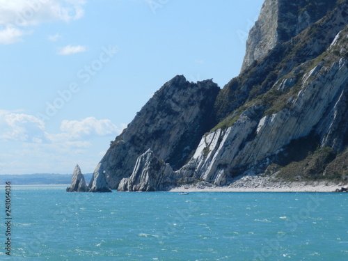 Spiaggia Delle Due Sorelle Conero Stock Photo And Royalty