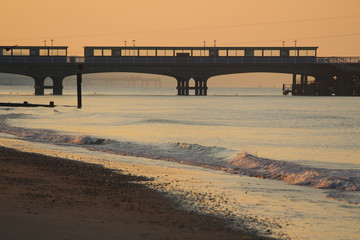 Fototapeta premium Pier sunrise